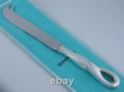 Sterling TIFFANY & CO 8 1/4 Cheese Serving Knife PADOVA by Elsa Peretti Italy