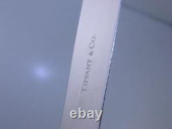 Sterling TIFFANY & CO 8 1/4 Cheese Serving Knife PADOVA by Elsa Peretti Italy