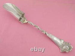 Sterling WHITING 8 1/4 Cheese Serving Scoop PEONY no. 26 Aesthetic Floral NoMono