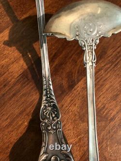 Sterling silver ladle lot. Some are very old and rare. All antiques