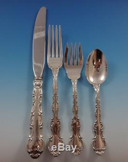 Strasbourg by Gorham Sterling Silver Flatware Place Size Set 8 Service 33 Pieces