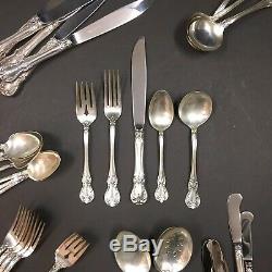 Stunning 46 PC Set TOWLE Old Master Sterling Silver Flatware No Monogram