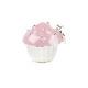 Tiffany & Co. Women's Sterling Silver Pink Enamel Cupcake Charm $260 New