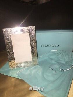 TIFFANY & Co. Sterling Silver Childs Birth Record Frame NWT Perfect Gift Newborn