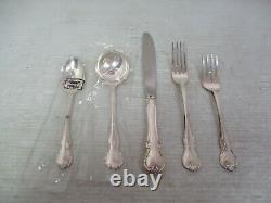 TOWLE Sterling Silver 5 Piece Place Setting FRENCH PROVENCIAL Design 1948