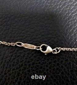 Tiffany & Co. 1837 Lock Pendant Necklace Sterling Silver 925 DHL