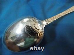 Tiffany & Co. Antique Sterling Silver 9.5 Richelieu Serving Spoon 1898 102g