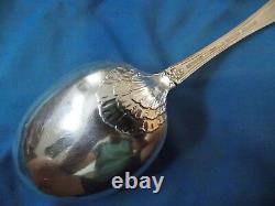 Tiffany & Co. Antique Sterling Silver 9.5 Richelieu Serving Spoon 1898 102g