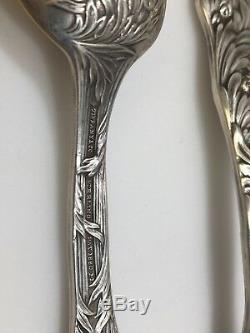 Tiffany & Co Chrysanthemum sterling Silver Tea Spoons. Up To 12