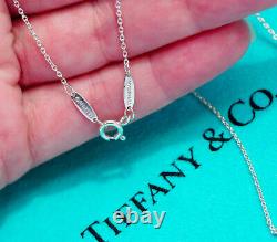Tiffany & Co Diamond Sterling Silver Elsa Peretti By the Yard Necklace