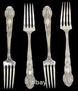 Tiffany & Co Renaissance 4 Sterling Silver 6 3/4 Forks Mono