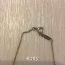 Tiffany & Co. Return to Mini Double Heart Pendant Necklace Sterling Silver H