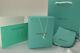 Tiffany & Co. Solid Sterling Silver 925 Necklace 16in New Blue Gift For Her