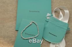 Tiffany & Co Solid Sterling Silver Bracelet Medium 7.25 Free USA SHIPPING