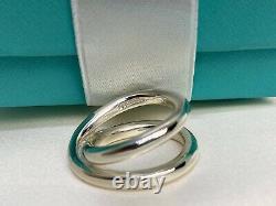 Tiffany & Co. Sterling Silver 925 Paloma Picasso Le Circle Crossover Ring
