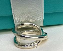Tiffany & Co. Sterling Silver 925 Paloma Picasso Le Circle Crossover Ring
