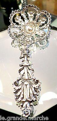 Tiffany & Co. Sterling Silver Antique Elaborate Reticulated Relish Spoon 2300a