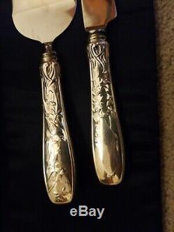Tiffany & Co Sterling Silver Cake Set Knife And Server