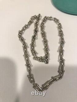 Tiffany & Co. Sterling Silver Hardwear Link chain necklace 18