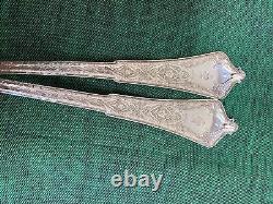 Tiffany & Co Sterling Silver PERSIAN Pair Table Serving Spoons Mono S