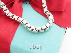 Tiffany & Co Sterling Silver Venetian 7.5 Inch Bracelet