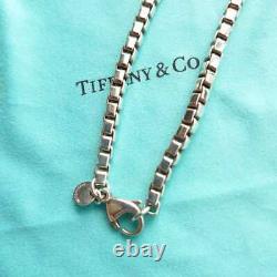Tiffany & Co. Venetian Link Bracelet Sterling Silver 925 19.5cm