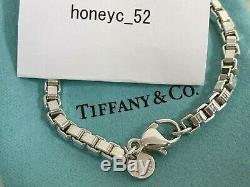Tiffany & Co. Venetian Link Bracelet Sterling Silver 925 withPorch DHL