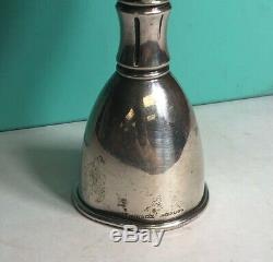 Tiffany & Co sterling silver bamboo pattern double jigger 925 vintage rare