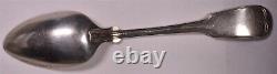 Tiffany French Thread 8.25 Polhamus 1800's Spoon Sterling