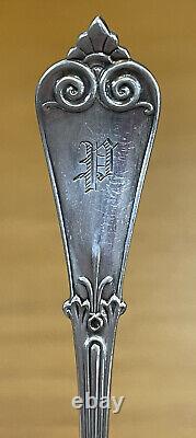 Tiffany Sterling Silver Spoon Pat. 1869 Monogrammed P On The Handle