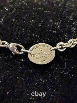 Tiffany & co sterling silver necklace $225.00