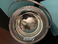 Tiffany sterling silver MR his wedding ring basket