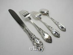 Towle King Richard Sterling Silver 4 Piece Place Setting Dinner Size No Mono