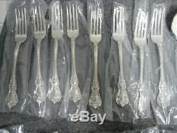 Towle Sterling Silver OLD MASTER Flatware Set 45 pc SERVICE FOR 8 PLUS SERVING