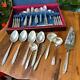 Towle Sterling Silver Rose Solitaire Pattern Flatware 50 Pieces