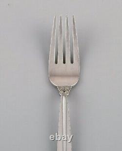 Two Georg Jensen Acanthus dinner forks in sterling silver