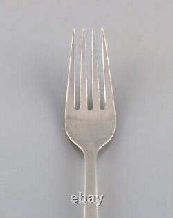 Two Georg Jensen Rope dinner forks in sterling silver