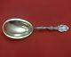 Versailles By Gorham Sterling Silver Berry Spoon Gold Washed Ovoid 9 Serving