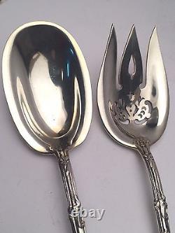 Versailles by Gorham old all Silver Salad Set, Sterling Silver