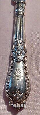 Victorian London 1878 All Sterling George Adams HH Fish Serving Knife
