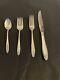 Vintage Prelude Sterling Silver Flatware 4-piece Place Setting No Monogram