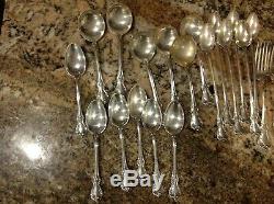 Vintage Towle Old Master Sterling Silver Flatware Set 32 pieces 1223 grams
