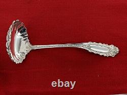 Vintage Wallace 1895 Eugenie Sterling Silver 8 1/2 Soup Ladle No Monogram