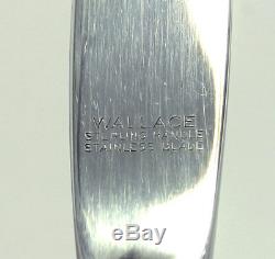 Vintage Wallace Grande Baroque sterling silver flatware set 4 lunch service 24pc