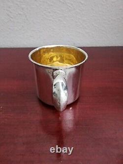 Vintage Web 513 Sterling Silver Cup. Not Monogrammed. 36.85grs