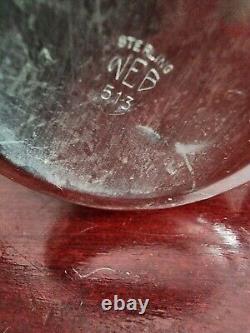 Vintage Web 513 Sterling Silver Cup. Not Monogrammed. 36.85grs