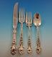Violet By Wallace Sterling Silver Flatware Service For 8 Set 34 Pcs No Monograms