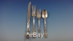 Violet by Wallace Sterling Silver Flatware Set For 8 Service 52 Pieces No Monos