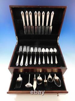 Virginia Carvel by Towle Sterling Silver Flatware Set for 8 Service 39 pieces