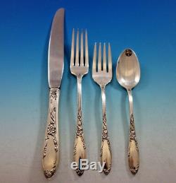 Virginian by Oneida Sterling Silver Flatware Service for 12 Set 51 Pieces